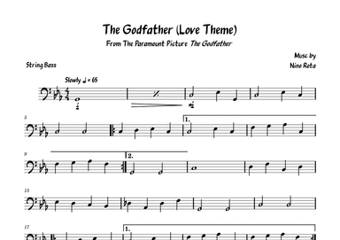 The Godfather (love Theme) (arr. David Lartey)