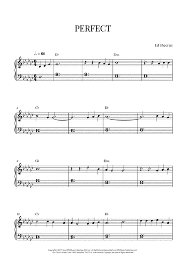 Perfect (arr. Cadenza Editions)