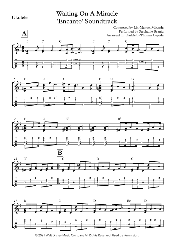 Waiting On A Miracle (arr. Thomas  Cepeda)