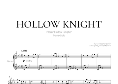 Hollow Knight (arr. Pedro Merendi)