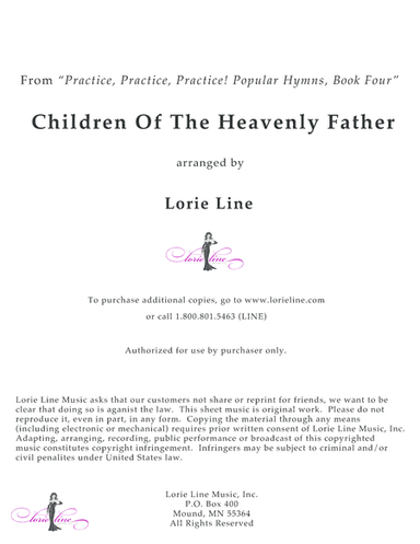 Children Of The Heavenly Father - EASY! (arr. Lorie Line)