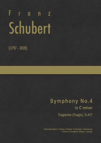Schubert - Symphony No.4, D.417 (arr. J.G. Cucó Barber)