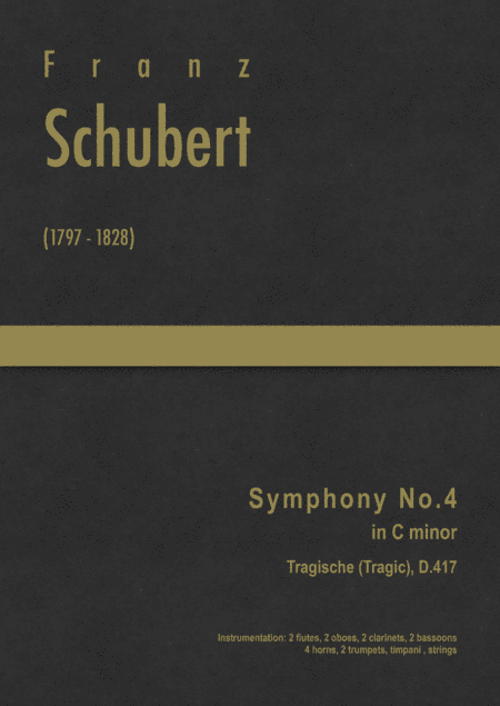 Schubert - Symphony No.4, D.417 (arr. J.G. Cucó Barber)