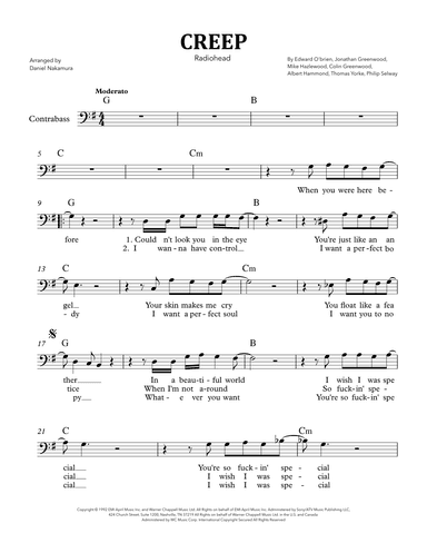 Creep (arr. Daniel Nakamura)