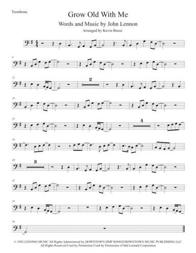 Grow Old With Me (arr. Kevin Busse)