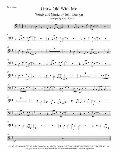 Grow Old With Me (arr. Kevin Busse)