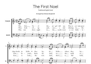 The First Noel (arr. Andreas Burghardt)