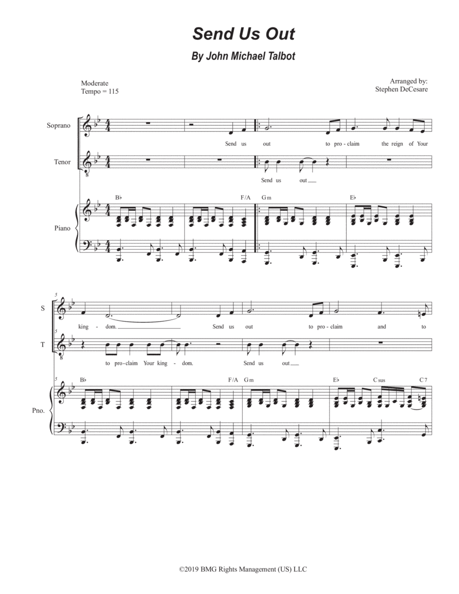 Send Us Out (arr. Stephen DeCesare)