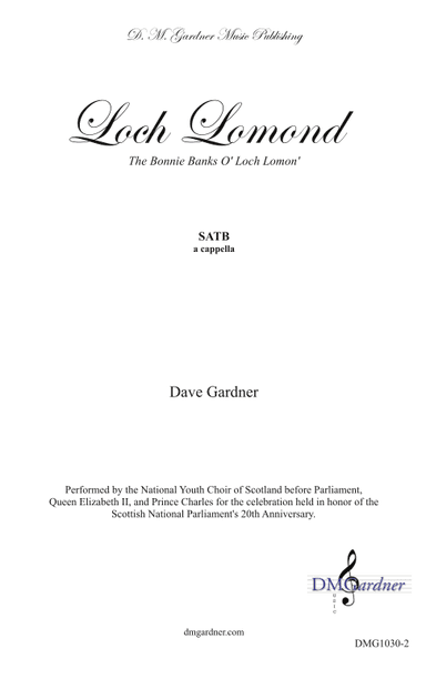 Loch Lomond (SATB) (arr. Dave Gardner)