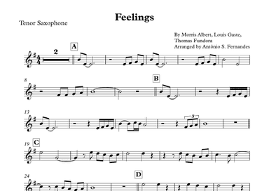 Feelings (?dime?) (arr. Antônio S. Fernandes)