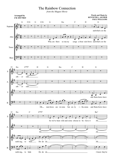 The Rainbow Connection (arr. J K Szunko)