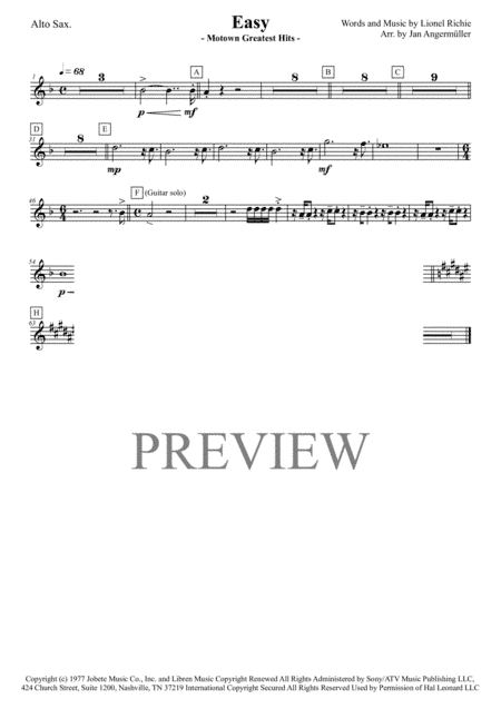 Easy (arr. Jan Angermüller)
