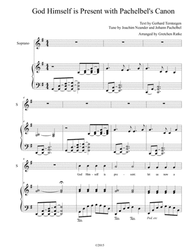 God Himself is Present with Pachelbel's Canon in D (arr. Gretchen Ratke)