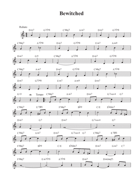 Bewitched (arr. David M Fagnant)