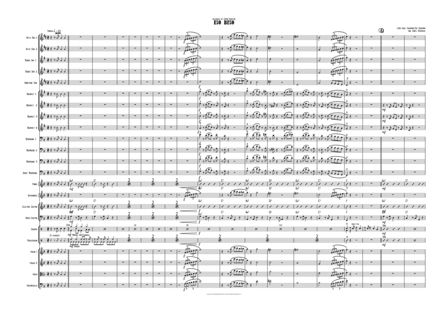 Eso Beso (that Kiss!) (arr. Daryl McKenzie)