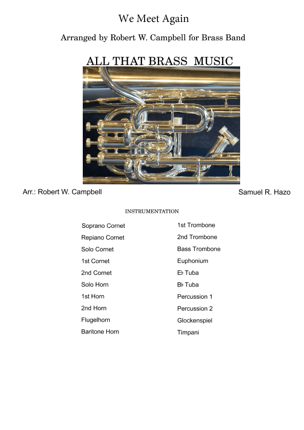 We Meet Again (concert Opener) (arr. Warren Campbell)