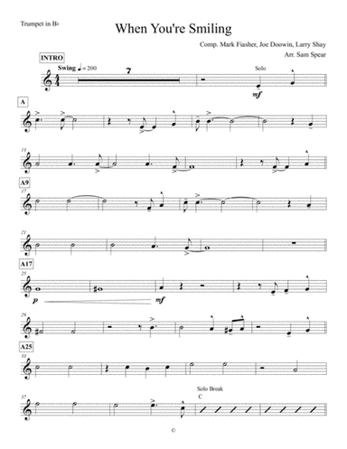 When You're Smiling (the Whole World Smiles With You) (arr. Samantha Spear)