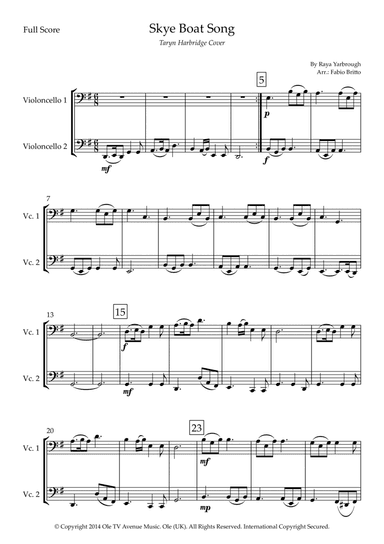 Skye Boat Song (arr. Fabio Britto)