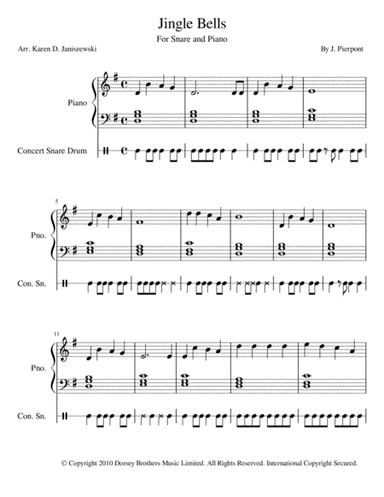 Jingle Bells (arr. Karen D. Janiszewski)
