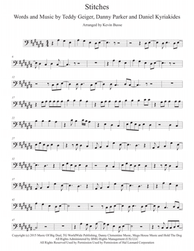 Stitches (arr. Kevin Busse)