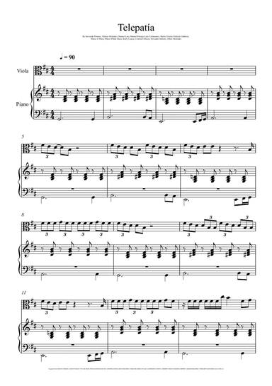 Telepatia (arr. André Laitano)