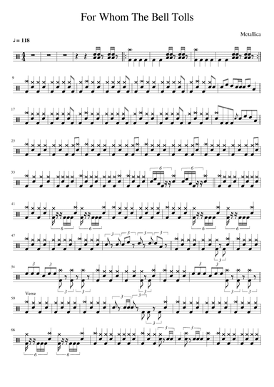 For Whom The Bell Tolls (arr. Matěj Diviš)