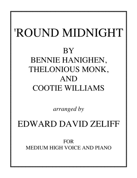 Round Midnight (arr. Edward David Zeliff)