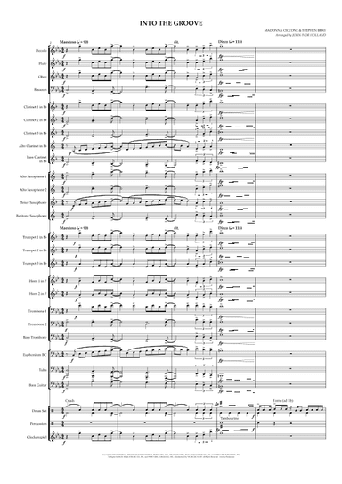 Into The Groove (arr. John Ivor Holland)