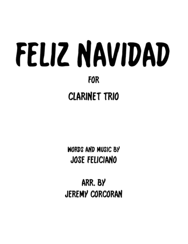 Feliz Navidad (arr. Jeremy Corcoran)