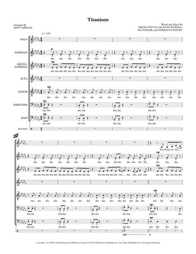 Titanium (arr. Matt Sawicki)