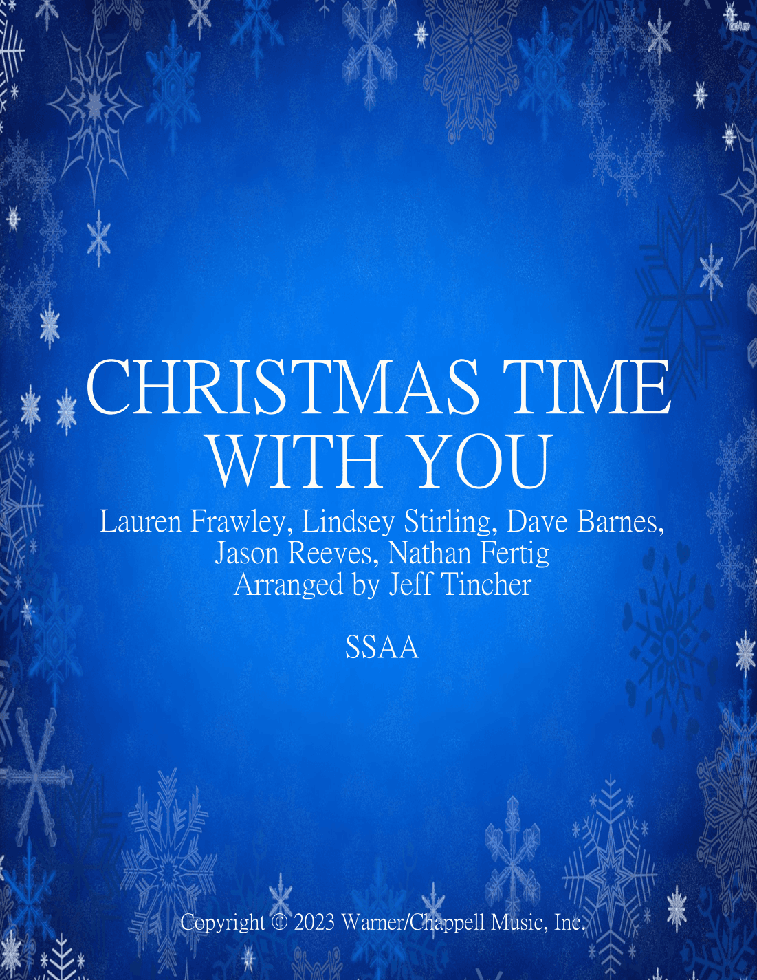 Christmas Time With You (arr. Jeff Tincher)