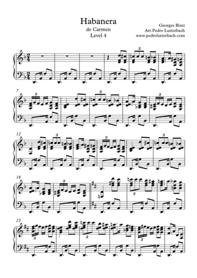Habanera - Carmen (arr. Pedro Lutterbach)
