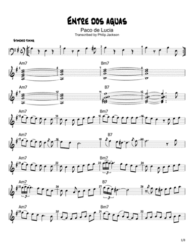 Entre Dos Aguas (arr. Philip Jackson)