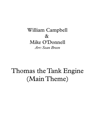 Thomas Theme (arr. Sean Breen)