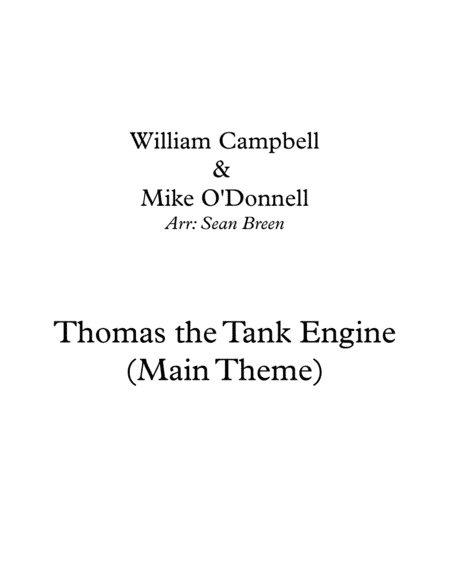 Thomas Theme (arr. Sean Breen)