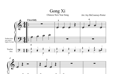 Gong Xi (arr. Joy DeCoursey-Porter)