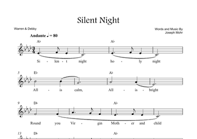 Silent Night (arr. Warren & Debby)