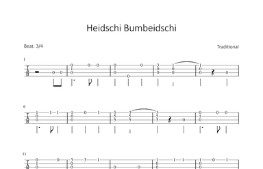 Heidschi Bumbeidschi (arr. Bettina Schipp)