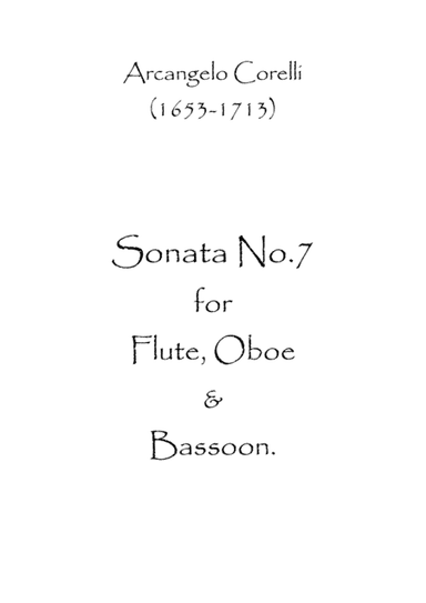 Sonata No.7 (arr. Spence Bundy)