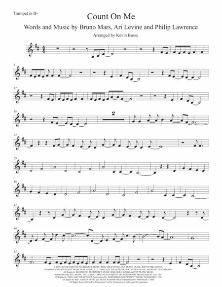 Count On Me (arr. Kevin Busse)