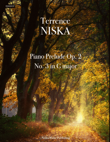 Prelude Op. 2, No. 3 in G major