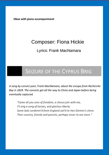 Seizure of the Cyprus Brig in Recherche Bay