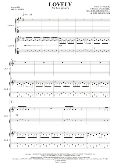 Lovely (arr. Art.o Artaud)