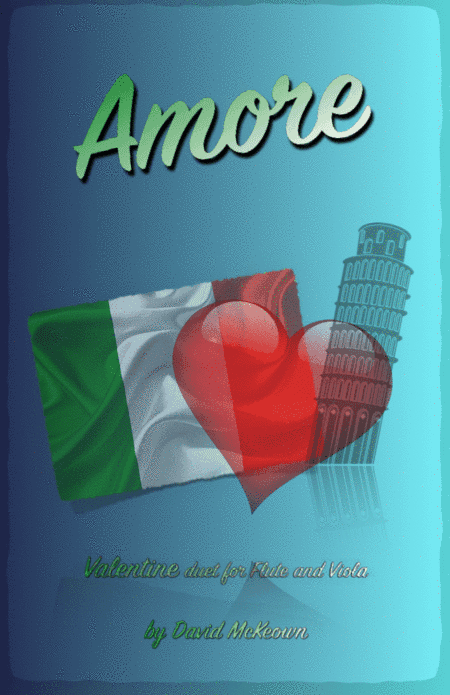 Amore, (Italian for Love), Flute and Viola Duet