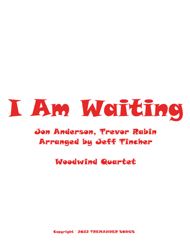 I Am Waiting (arr. Jeff Tincher)