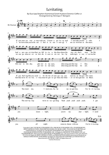 Levitating (arr. Henrique F Mangoni)