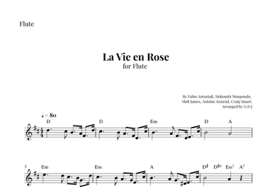 La Vie En Rose (arr. GDJ)