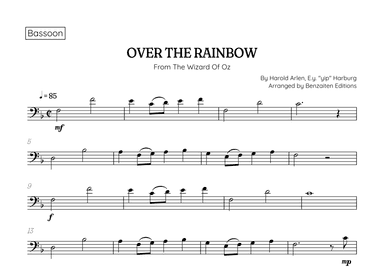 Over The Rainbow (arr. Benzaiten Editions)