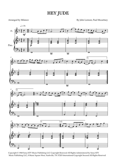 Hey Jude (arr. Milanov)