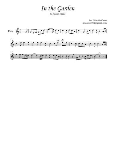 In the Garden (arr. Griselda Casas)